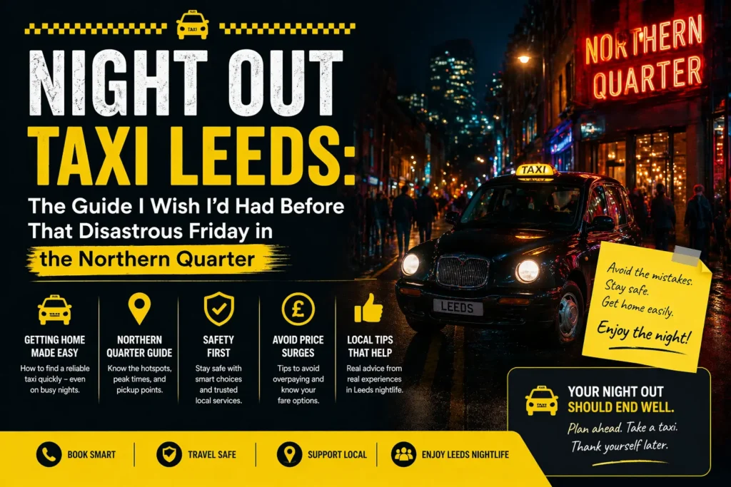 Night Out Taxi Leeds: The Guide I Wish I'd Had Before That Disastrous Friday in the Northern Quarter