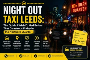 Night Out Taxi Leeds: The Guide I Wish I’d Had Before That Disastrous Friday in the Northern Quarter