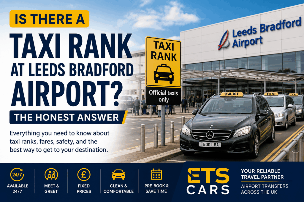 Is There a Taxi Rank at Leeds Bradford Airport?