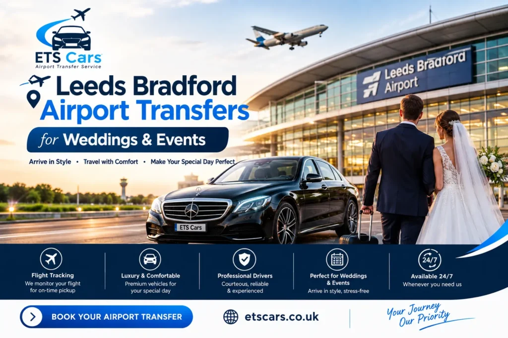 Wedding Car Hire Leeds Airport Transfer